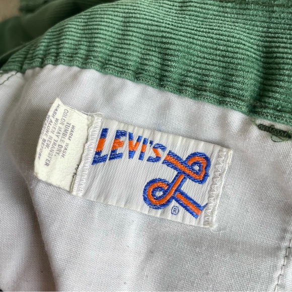 Vintage 70s Levi’s Big E Corduroy Flare Bootcut Pants - Picture 6 of 6